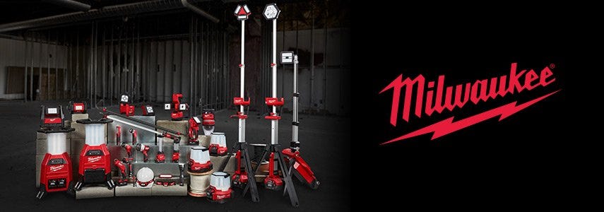 Free 8.0XC Starter Kit ($199 value!) with $159 in Milwaukee Lighting Purchase