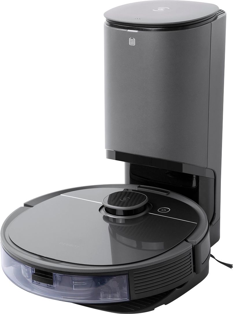 ECOVACS Robotics - DEEBOT OZMO T8+ Vacuuming and Mopping Robot with Auto-Empty Station - $649.99 at Bestbuy.com