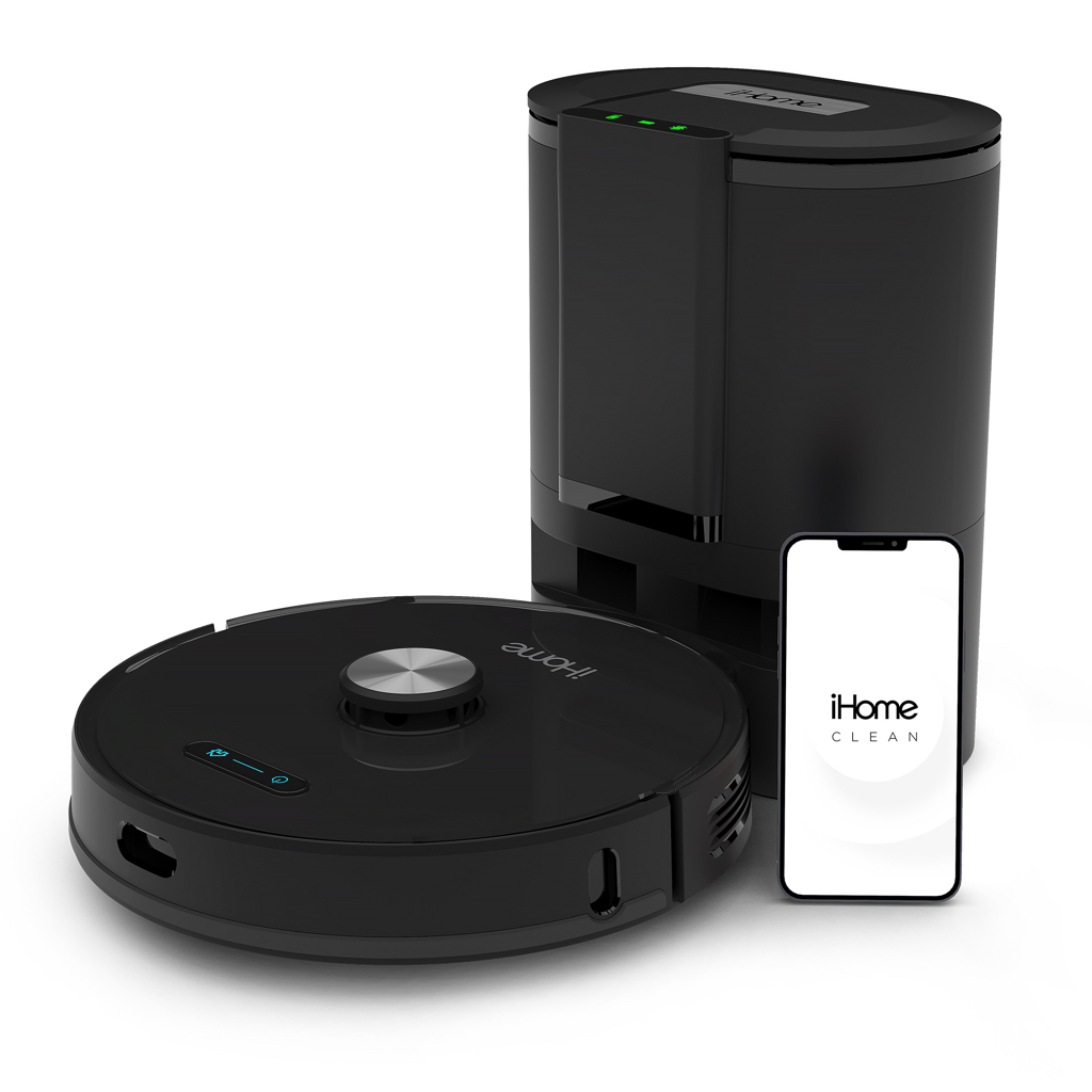iHome AutoVac Nova Self Empty Robot Vacuum and Mop, Laser and HomeMap Navigation, Alexa/Google  - $219