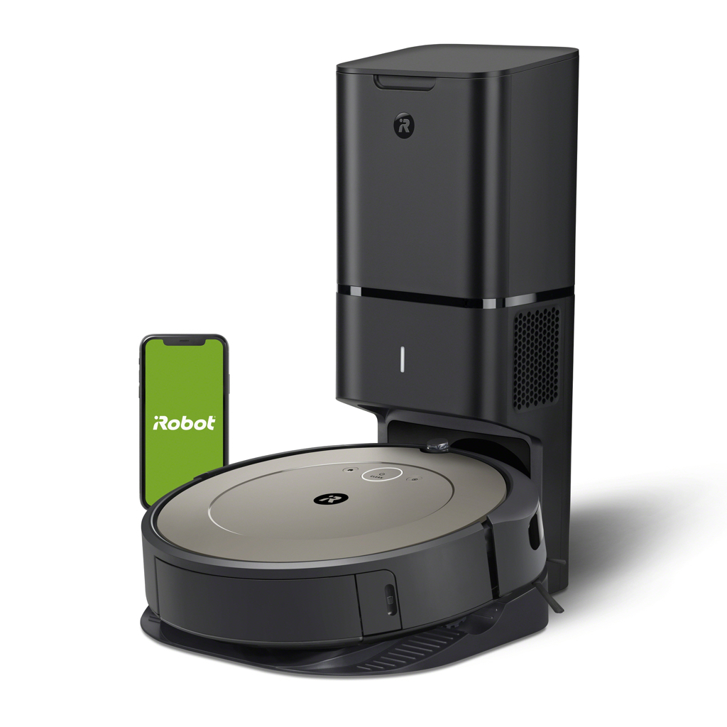 iRobot® Roomba® i1+ (1552) Wi-Fi Connected Self-Emptying Robot Vacuum, Ideal for Pet Hair, Carpets - $288.00