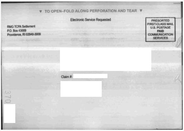 Checks On The Way For Charvat V Resort Marketing Group Class Action Lawsuit