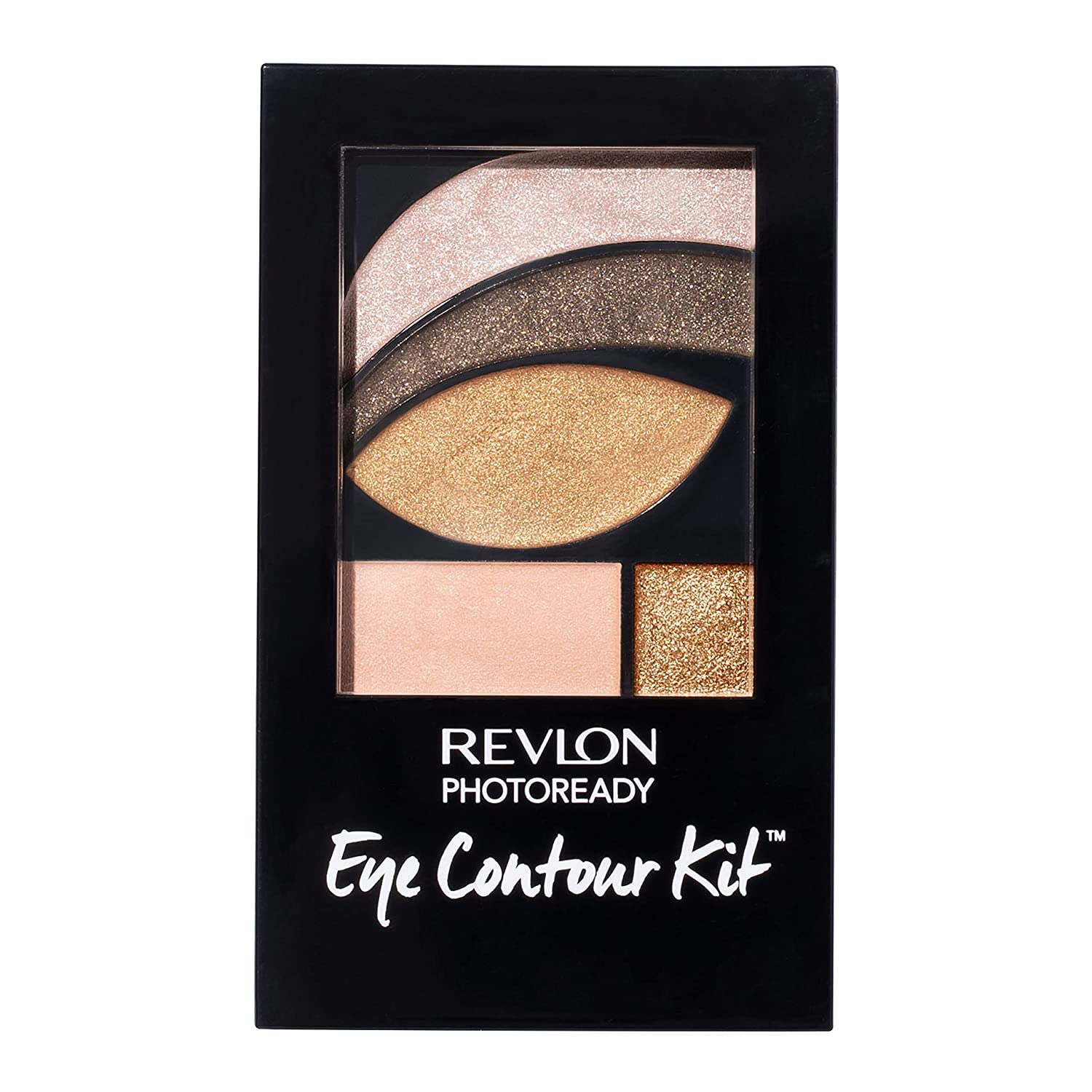Revlon PhotoReady Eye Contour Kit, Eyeshadow Palette with 5 Wet/Dry Shades & Double-Ended Brush Applicator, Rustic (523), 0.1oz $2.25