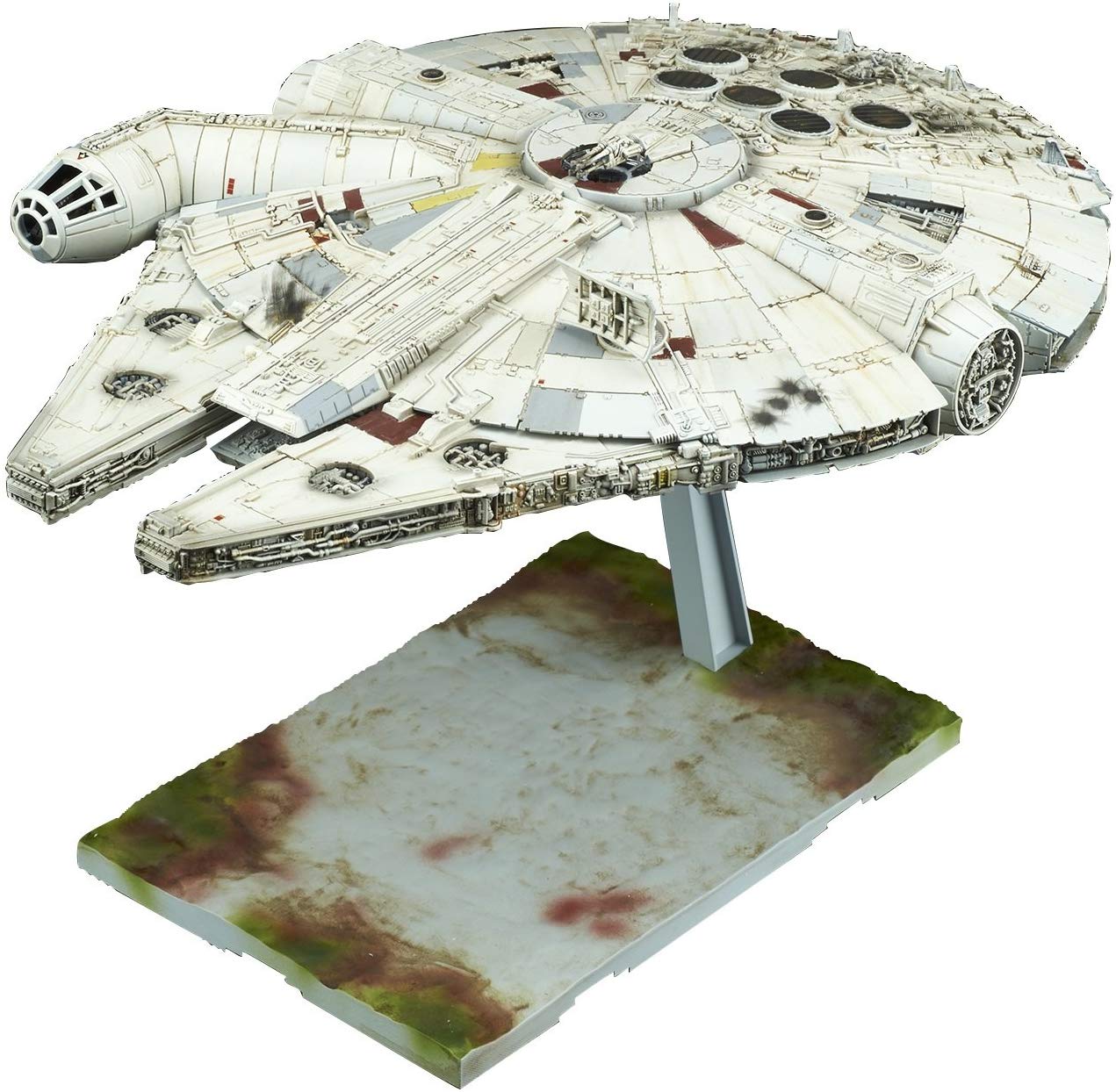 Bandai Hobby 1/144 Millennium Falcon Star Wars: The Last Jedi Model $24 @ Amazon