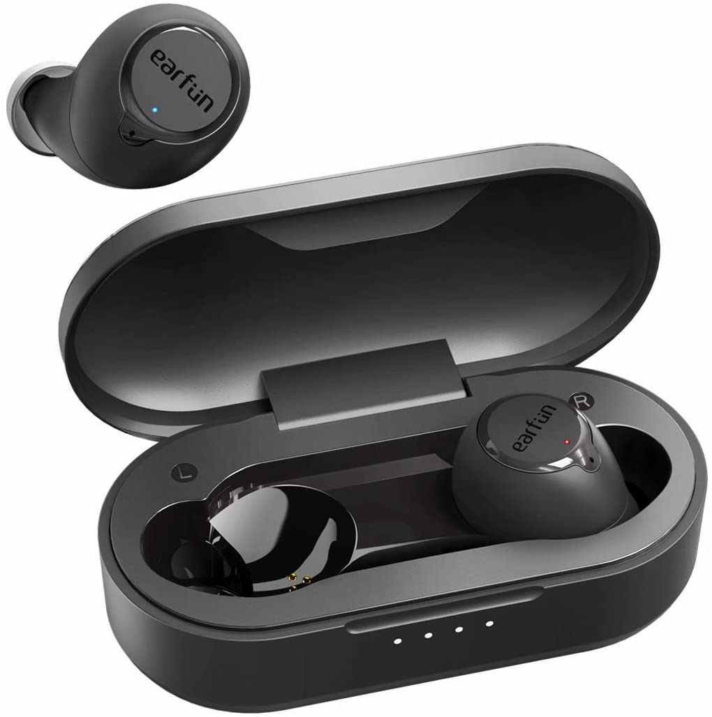 EarFun Bluetooth 5.0 Earbuds with Qi Wireless Charging Case and USB-C Quick Charge $32.49 + FS