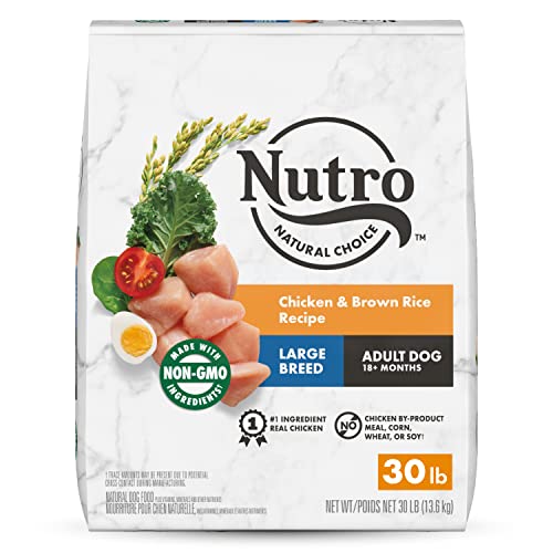 YMMV NUTRO Large Adult Dog Food, Chicken & Brown Rice 30lbs $20.59