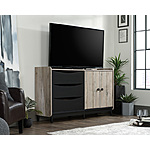 Sauder: Select Home & Office Furniture: Linden Market TV & Media Credenza w/ Drawers $160 &amp; More + Free S&amp;H