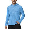 Roadbox Men's UPF 50+ Long-Sleeve Fishing Sun Hooded Shirt (Various) $12.74 + Free Shipping w/ Prime or on $35+