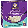 4-Count Annie's Shells &amp;amp; White Cheddar Macaroni and Cheese $2.71 w/ S&amp;amp;S + Free Shipping w/ Prime or on $35+