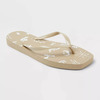 Shade &amp;amp; Shore Women's Flip-Flop Sandals (Various) $1 + Free Store Pickup at Target or FS on $35+