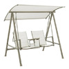 Mainstays Dashwood Outdoor Porch Swing (Cream) $137 + Free Shipping