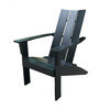 Mainstays Wood Modern Adirondack Chair (Black or Natural) $35 or 2 for $60 + Free Shipping