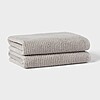 2-Count Threshold Quick Dry Ribbed Bath Towel Set (Olive, White, Black, Gray) $7 &amp;amp; More + Free Shipping w/ Target 360, Circle Card, or on $35+