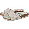 Birkenstock Women's Oita Printed Footbed Sandals (Antique White) $56.40 + Free Shipping