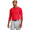 Under Armour Men's Iso-Chill 3/4 Sleeve Shirt (Red) $7.48 + Free Shipping on $49+