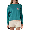 Patagonia Women's Long Sleeve Cut Pocket T-Shirt (Wetland Blue) $17.48 + Free Shipping on $49