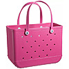Bogg Bag Original Extra Large Tote + 2 Clear Insert Bags (Haute Pink) $51.82 + Free Shipping