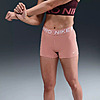 Nike Women's Pro 3&rdquo; Shorts (Rust Pink) $13.98 + Free Store Pickup at Dick's Sporting Goods