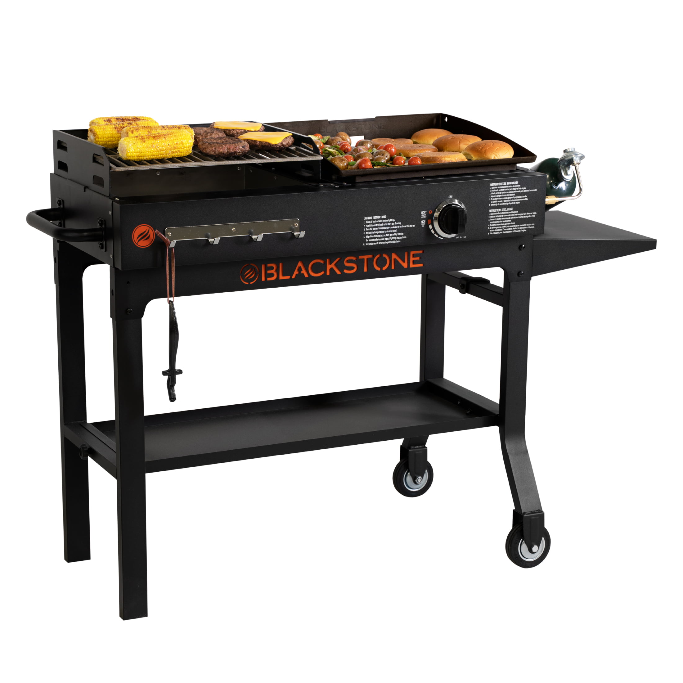 17" Blackstone Duo Griddle & Charcoal Grill Combo $180 + Free Shipping