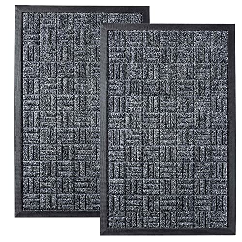 2-Pack 29.5" x 17" Homwe Front Door Mats Slip Resistant & Waterproof $18 + Free Shipping w/ Prime or on $25+