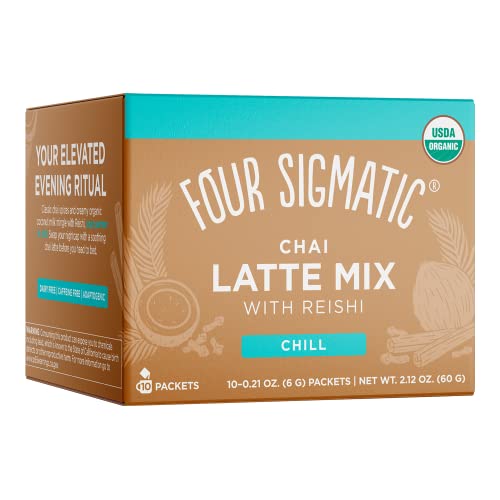10-Count Four Sigmatic Chai Latte Mix w/ Reishi Mushrooms $9.69 w/ S&S + Free Shipping w/ Prime or on $25+