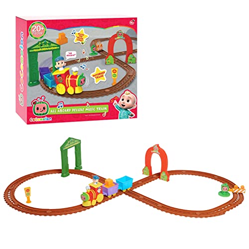 25-Piece Cocomelon All Aboard Musical Train Toy Set $13.36 + Free Shipping w/ Prime or on $25+