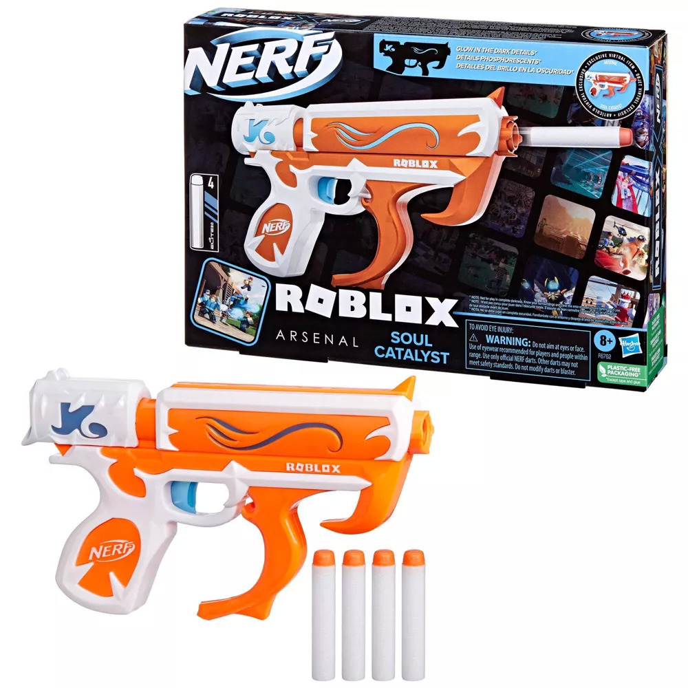 NERF Roblox Arsenal Soul Catalyst Blaster w/ Roblox Virtual Item Code $11.89 + Free Shipping on $35+ or Free Store Pickup at Target