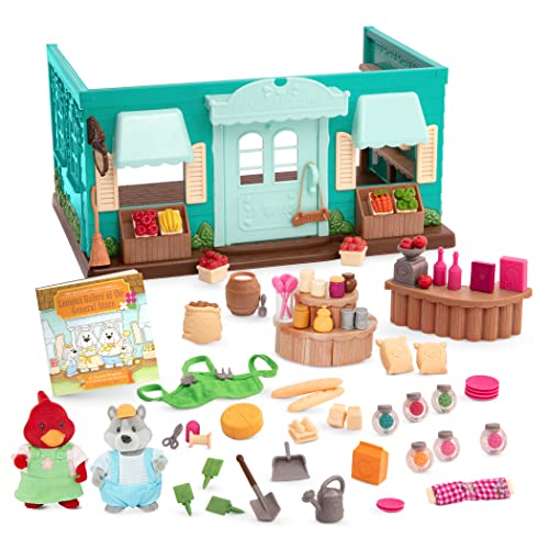 72-Piece Lil Woodzeez Kids' General Store Animal Figurine Playset Toy w/ Storybook  $14.75 + Free Shipping w/ Prime or on $25+