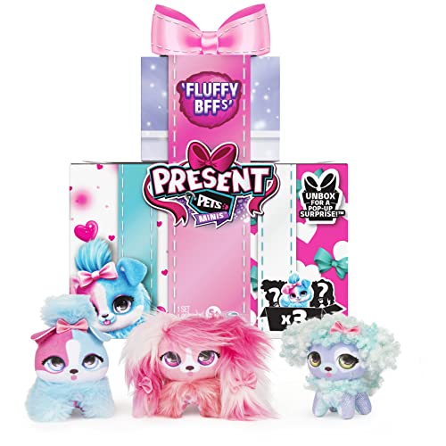 3-Pack 3" Present Pets Minis Fluffy BFFs Plush Toys $14 + Free Shipping w/ Prime or on $25+