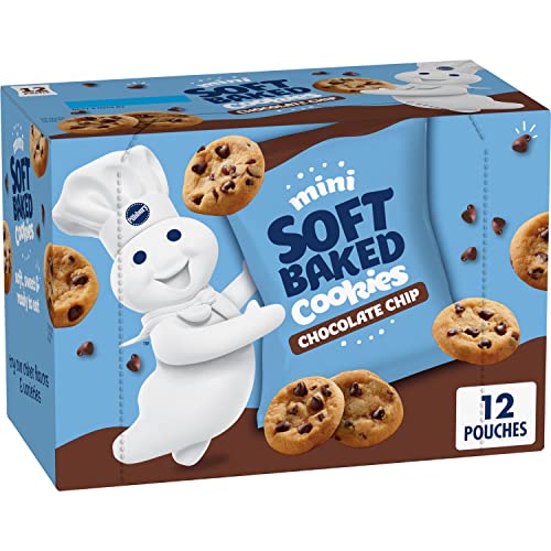12-Count Pillsbury Mini Soft Baked Chocolate Chip Cookies Snack Bags $4.22 w/ S&S + Free Shipping w/ Prime or on $25+