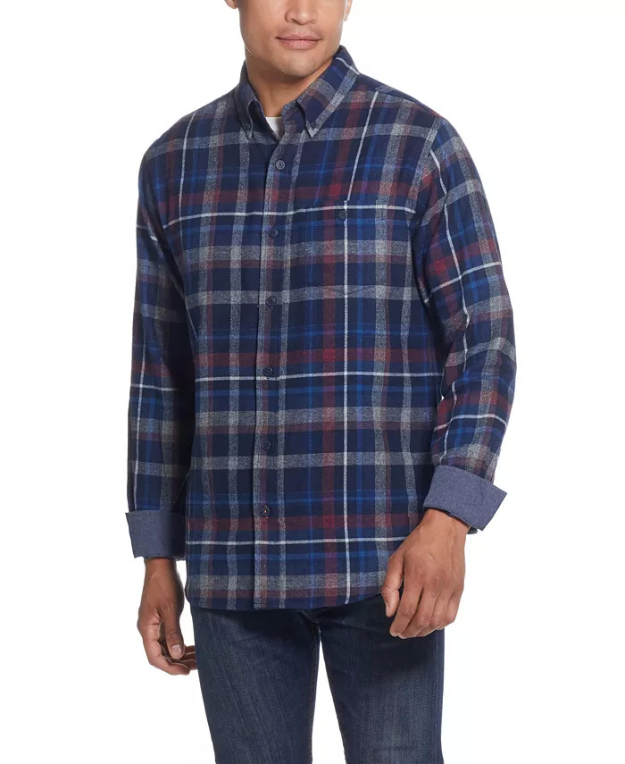 Weatherproof Vintage Men's Flannel Long Sleeve Shirt (4 Colors) $13.96 + Free Shipping on $25+ or Free Store Pickup at Macy's