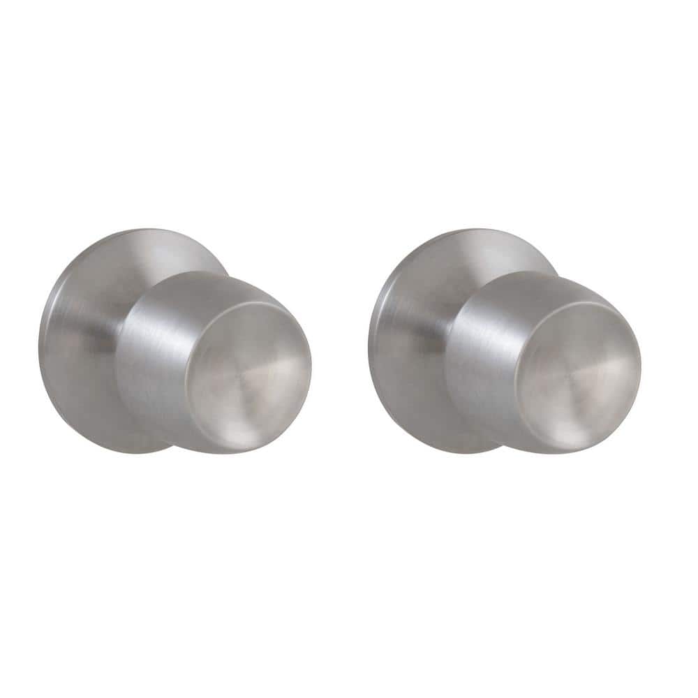2-Pack Defiant Brandywine Stainless Steel Hall/Closet Door Knobs (Passage) $8.97 + Free Shipping