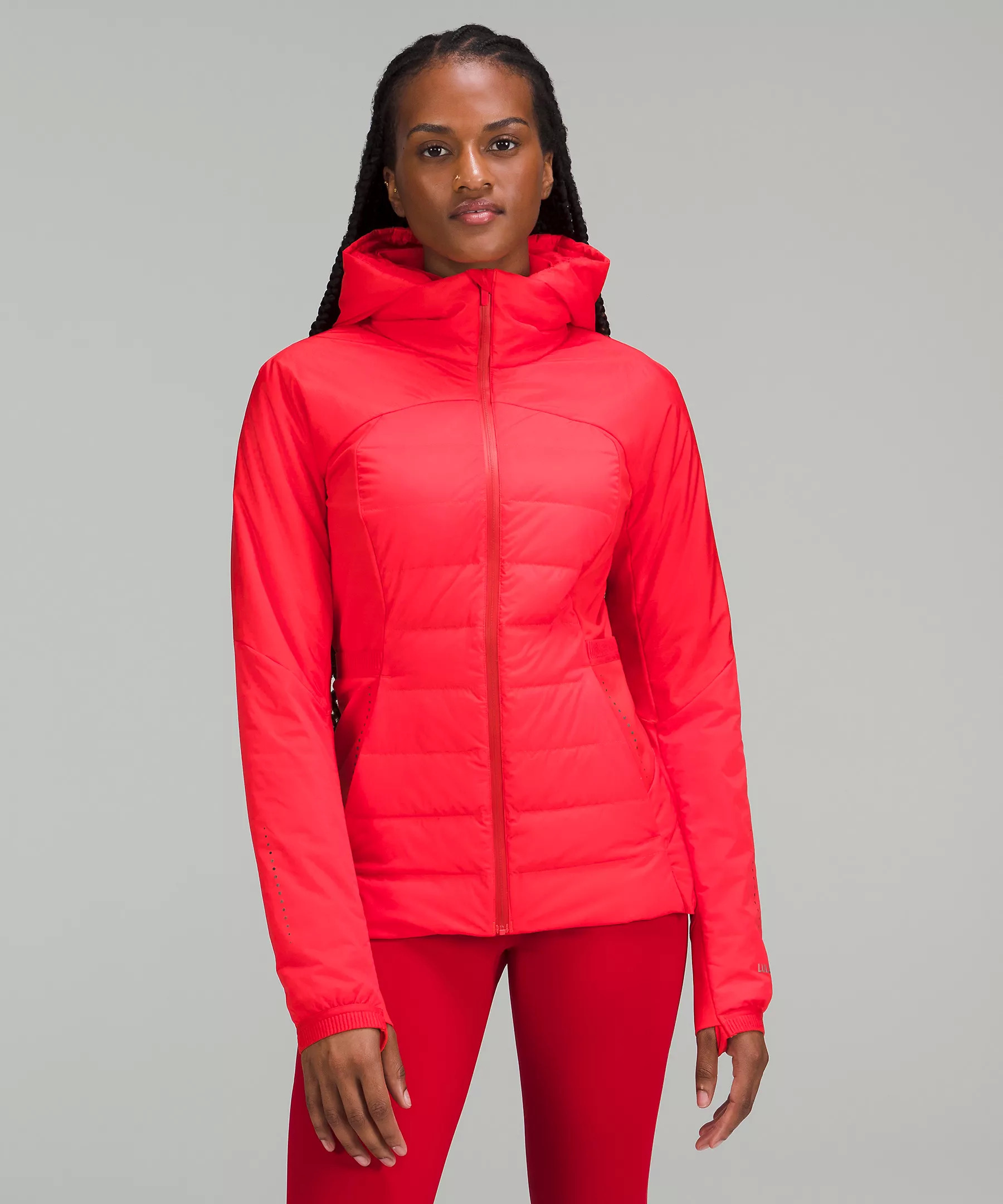 lululemon Women's Down for It All Running Jacket (Carnation Red, Size 0-8) $99 + Free Shipping