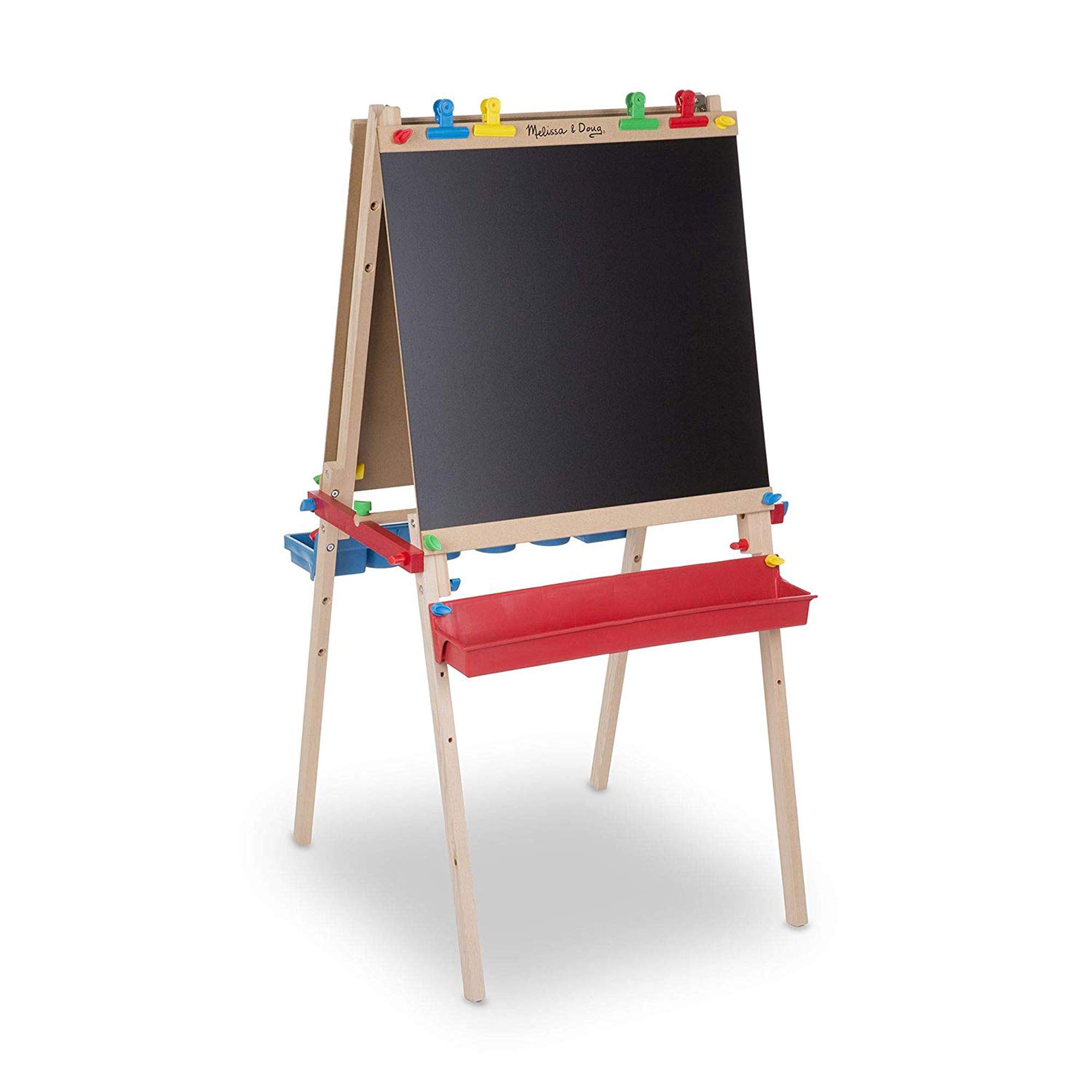 Melissa & Doug Deluxe Standing Art Easel w/ Dry-Erase Board, Chalkboard & Paper Roller $53.15 + Free Shipping