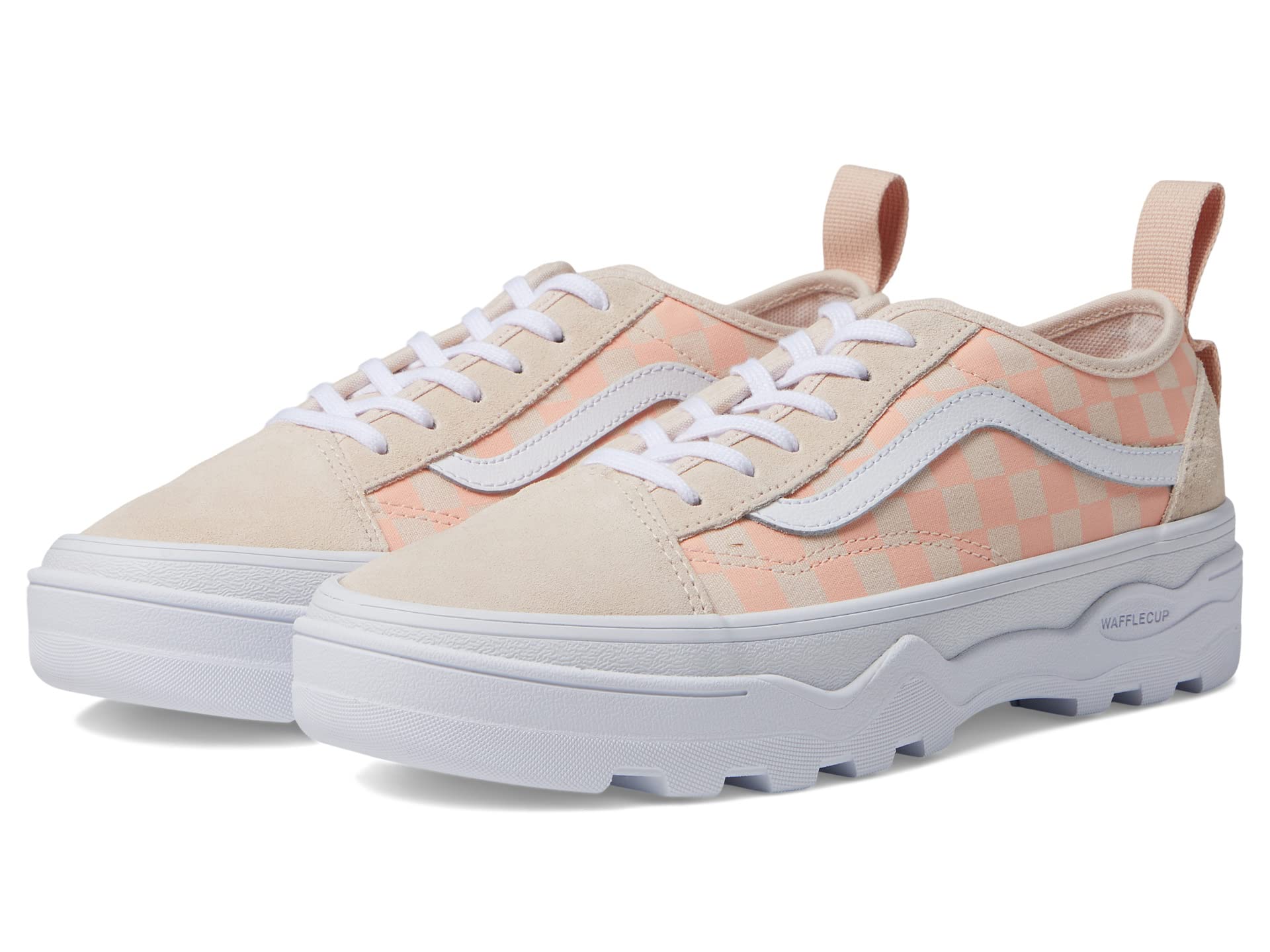Vans Women's Sentry Old Skool WC Shoes (Checkerboard Peach Dust) $33.98 +  Free Shipping