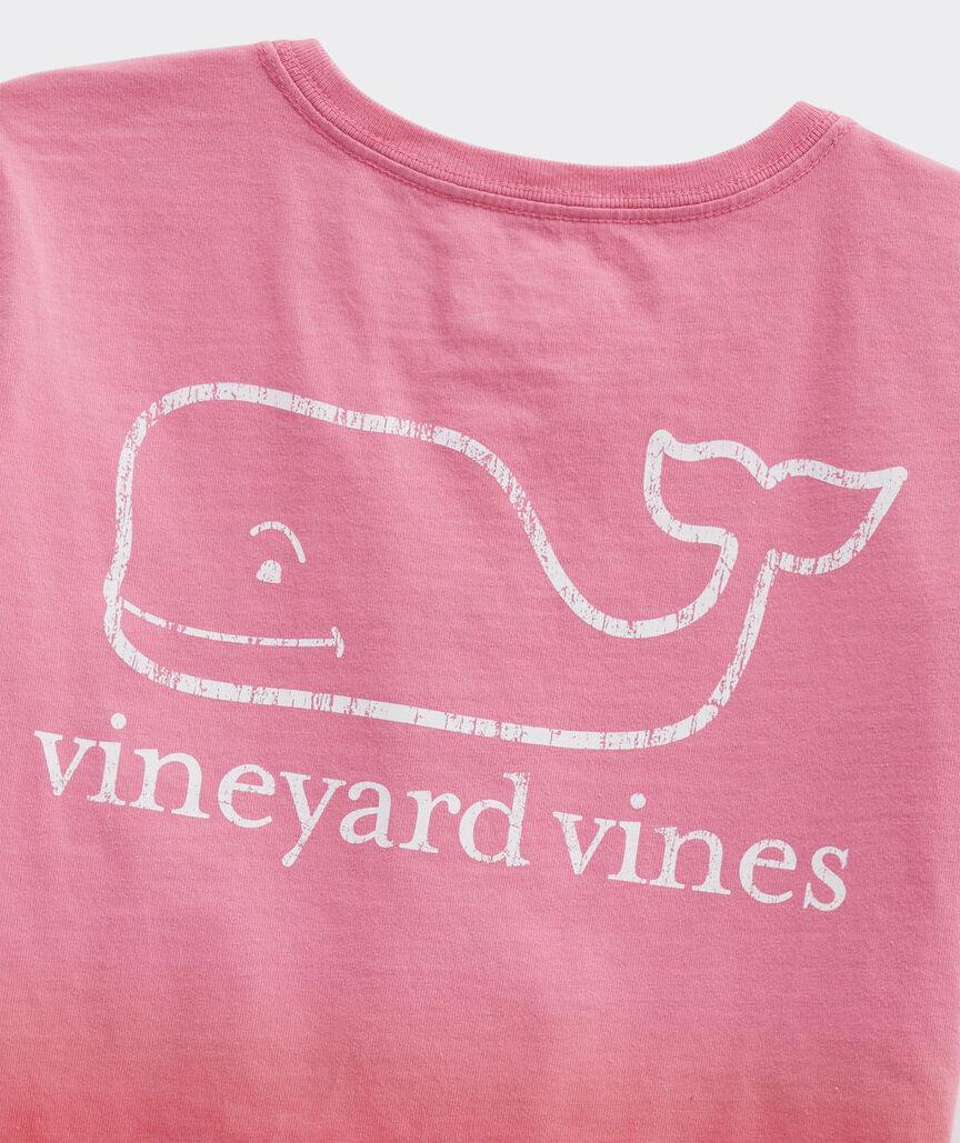 Vineyard Vines Men's Long Sleeve Vintage Whale Pocket T-Shirt, Black,  X-Small