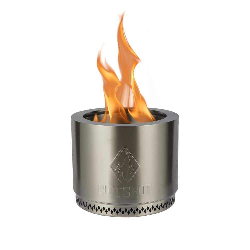 15" HotShot Traveler Portable Smokeless Wood Burning Fire Pit w/ Carry Bag (Stainless Steel) $79 + Free Shipping