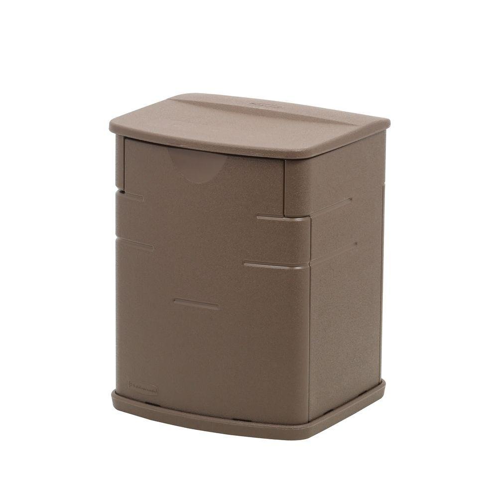 Rubbermaid 19 Gal. Resin Deck Box 1828823 - The Home Depot