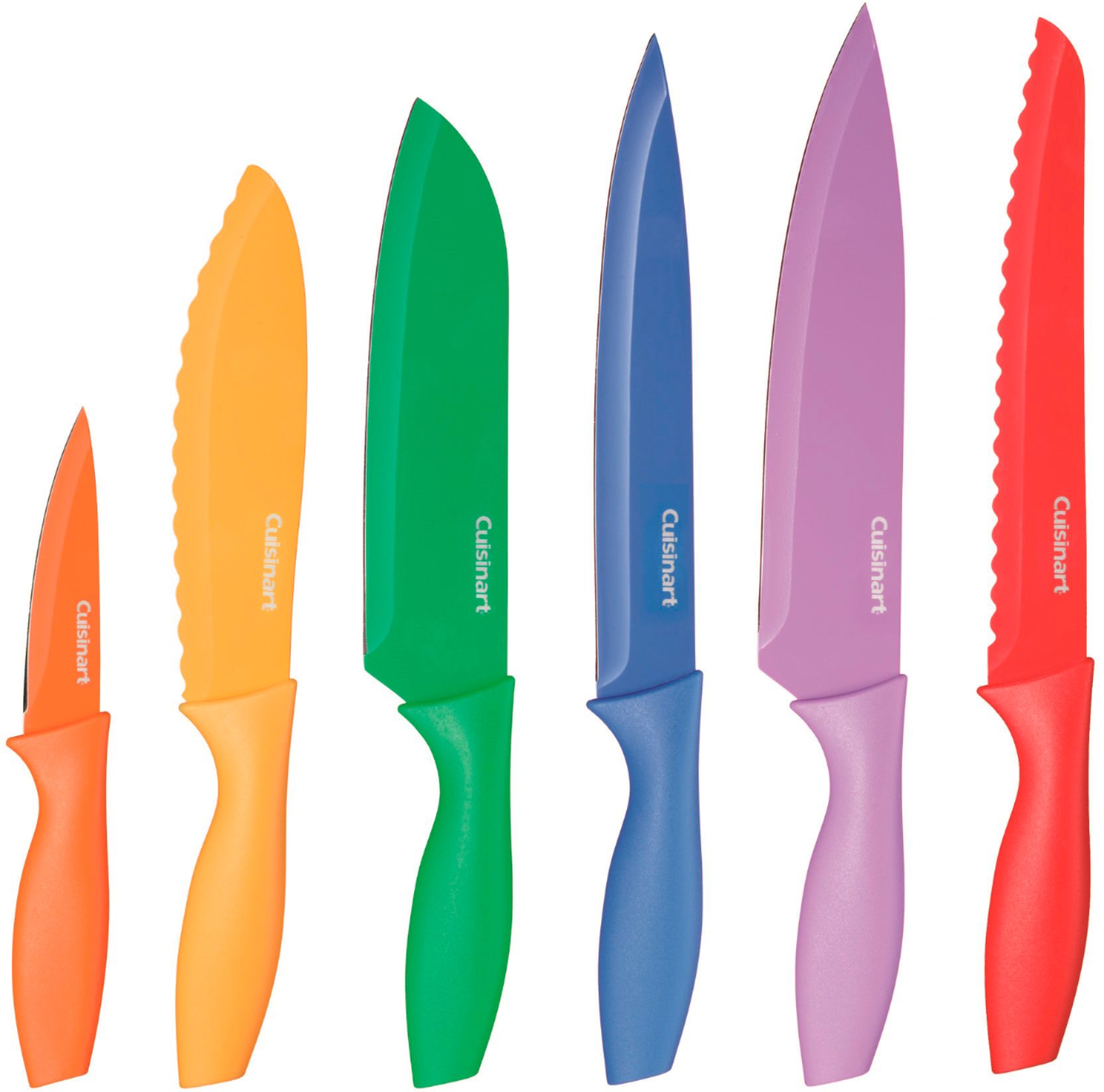 12-Piece Cuisinart Stainless Steel Knife Set (6-Knives & 6-Covers) $15 + Free Shipping