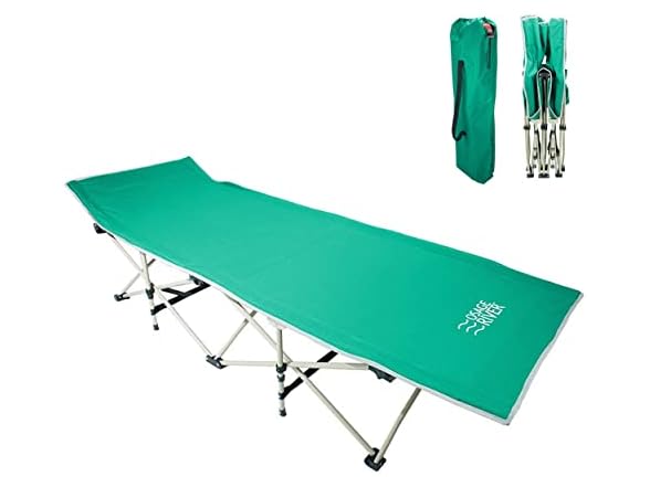 Osage River Adult Portable Camping Cot (Red, Blue, Pink or Green) $38, More  + Free Shipping w/ Prime