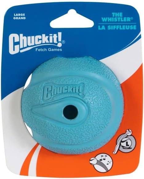 Chuckit! The Whistler Ball Dog Toy (Medium or Large)