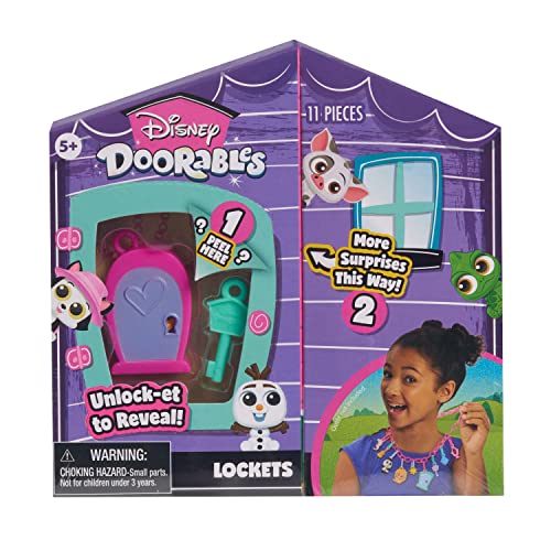 Just Play Disney Kids' Doorables Deluxe Lockets Custom Jewelry Kit $4.94 + Free S&H w/ Prime or $35+