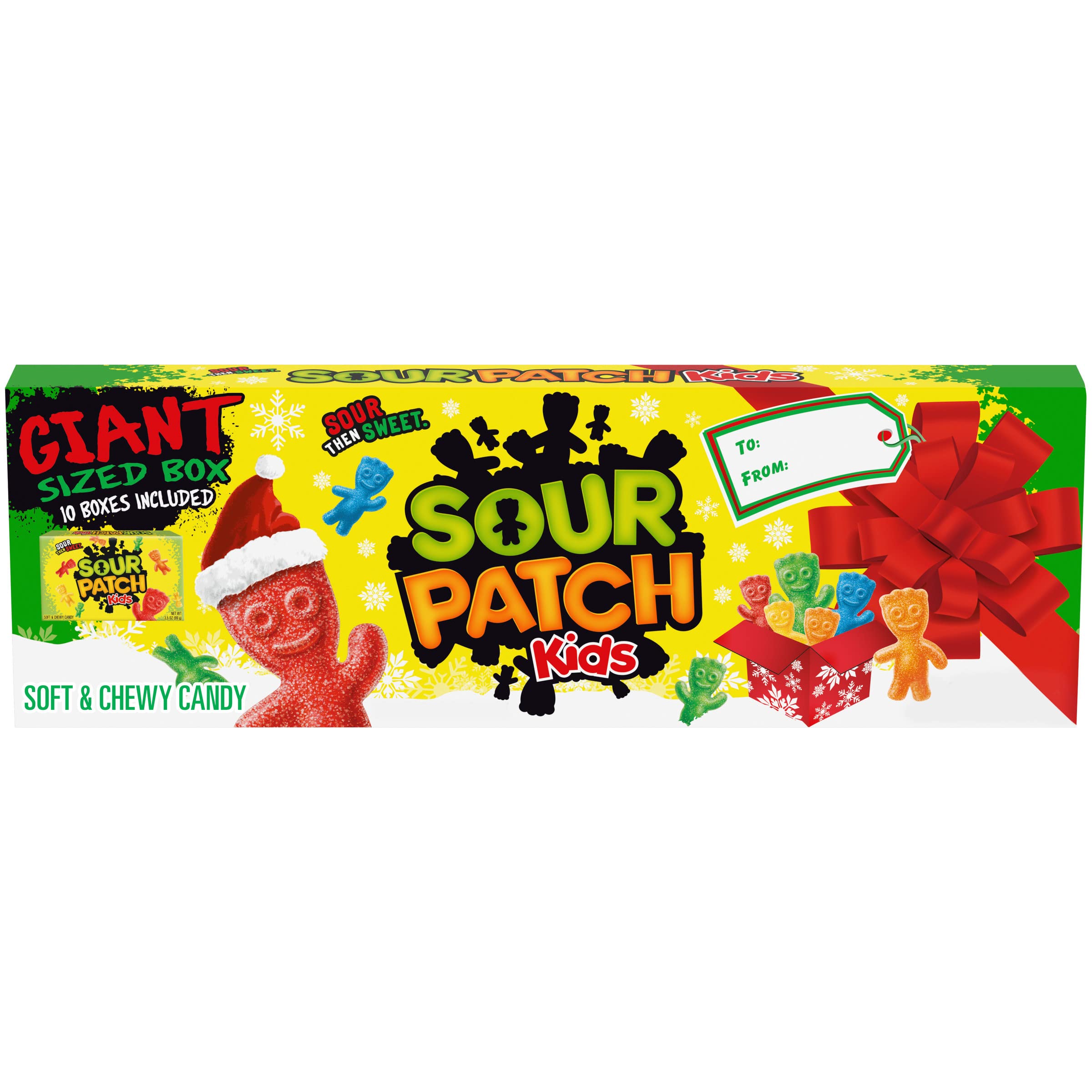 Sour Patch Kids Giant Sized Box Soft & Chewy Candy (Includes 10-Packs of 3.1-Oz Boxes) $5.75 + Free Shipping w/ Prime or on $25+