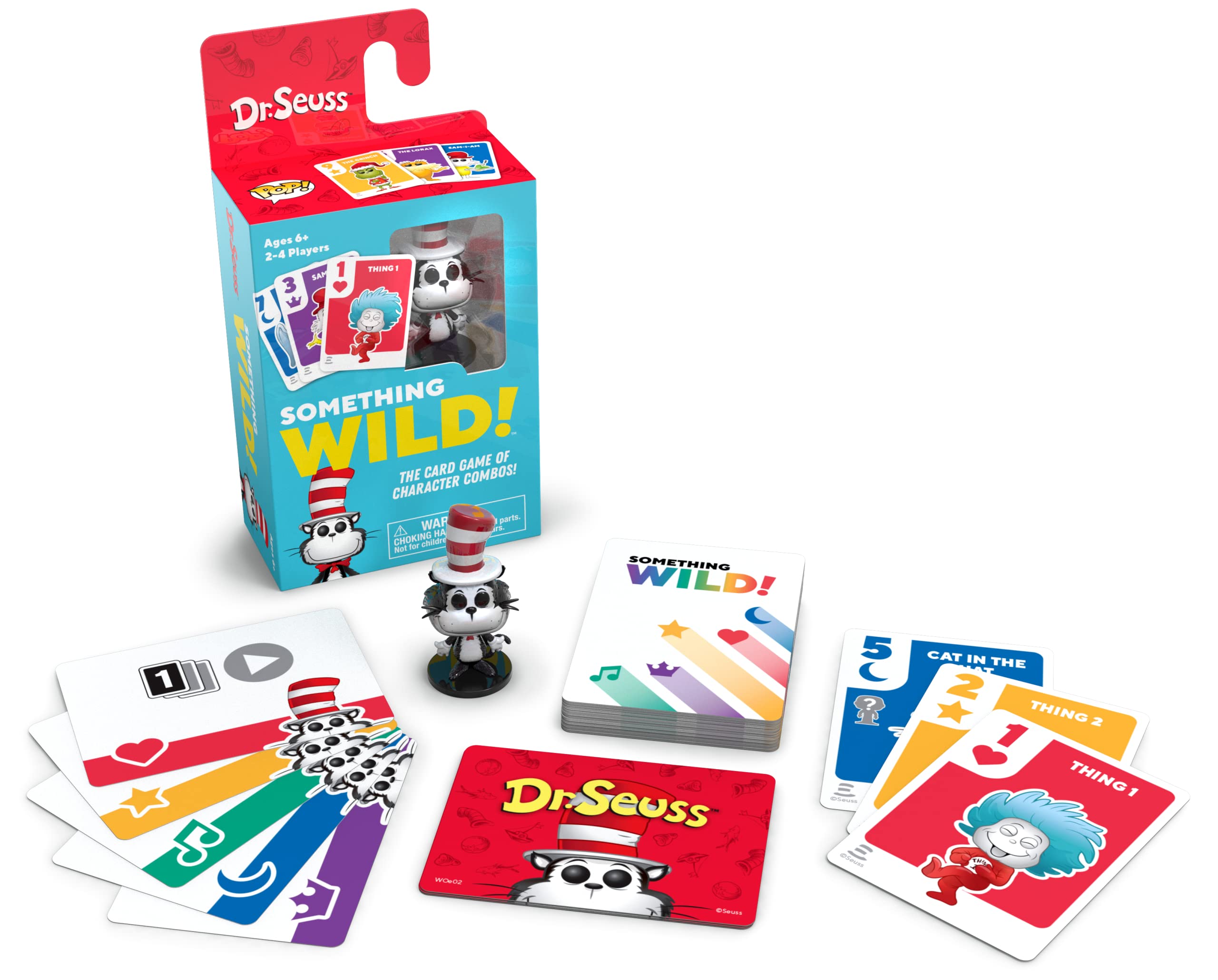 Funko Something Wild! Dr. Seuss Cat in The Hat Card Game w/ Cat Figure $3.80 + Free Shipping w/ Prime or on $35+