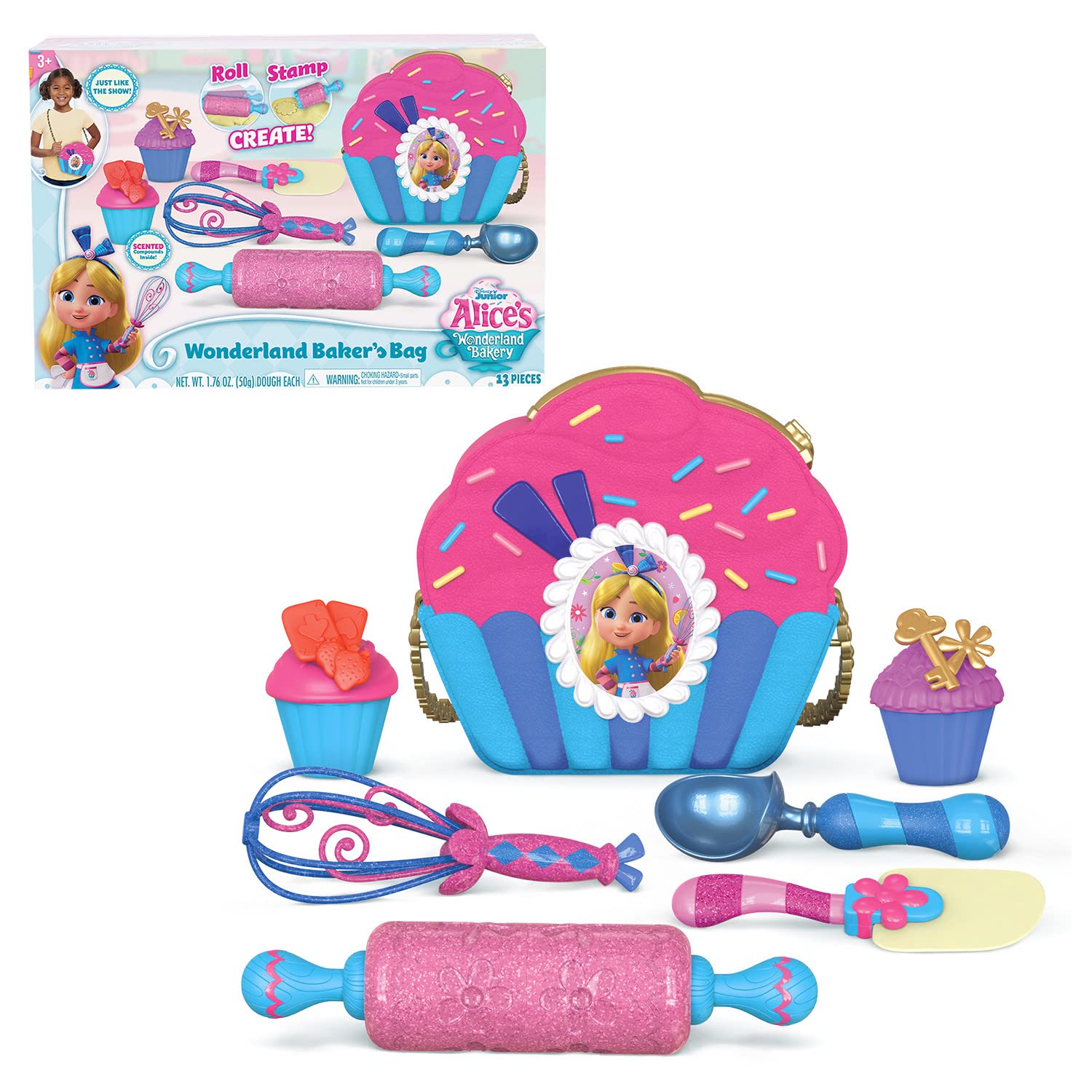 11-Pc Disney Junior Alice’s Wonderland Bakery Bag Set w/ Toy Kitchen Accessories $6.73 + Free Shipping w/ Prime or on $35+