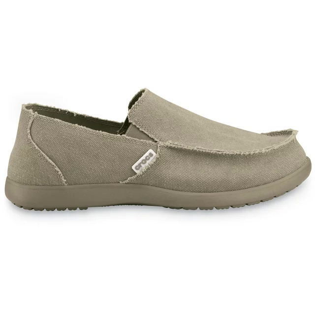 Crocs Men's Santa Cruz Slip-On Loafer Shoes (Khaki, Size 7-13) $22 + Free Shipping w/ Walmart+ or on $35+