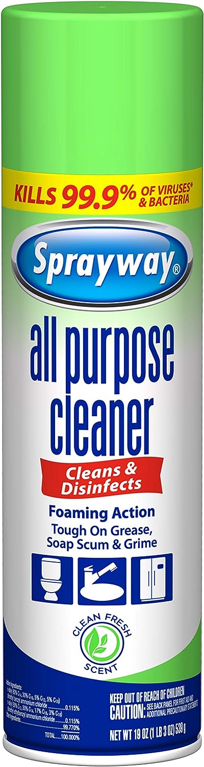 19-Oz Sprayway All Purpose Disinfectant Foaming Cleaner $3 + Free Shipping w/ Prime or on $35+