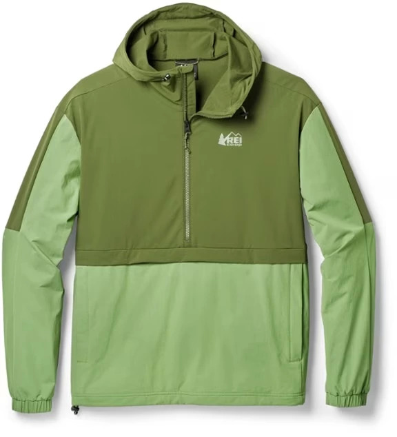 REI CoOp Men's Trailmade SoftShell Anorak Jacket (4 Colors, Size S
