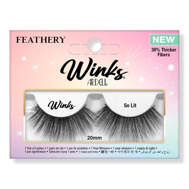Ardell Winks So Lit Feathery False Eyelashes $1.20 + Free Store Pick Up at Ulta or FS on $35+