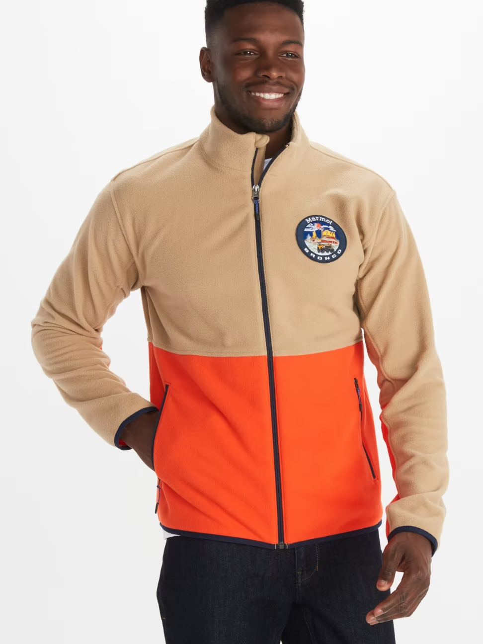 Marmot Men s or Women s Marmot x Bronco Rocklin Full Zip Fleece Jacket