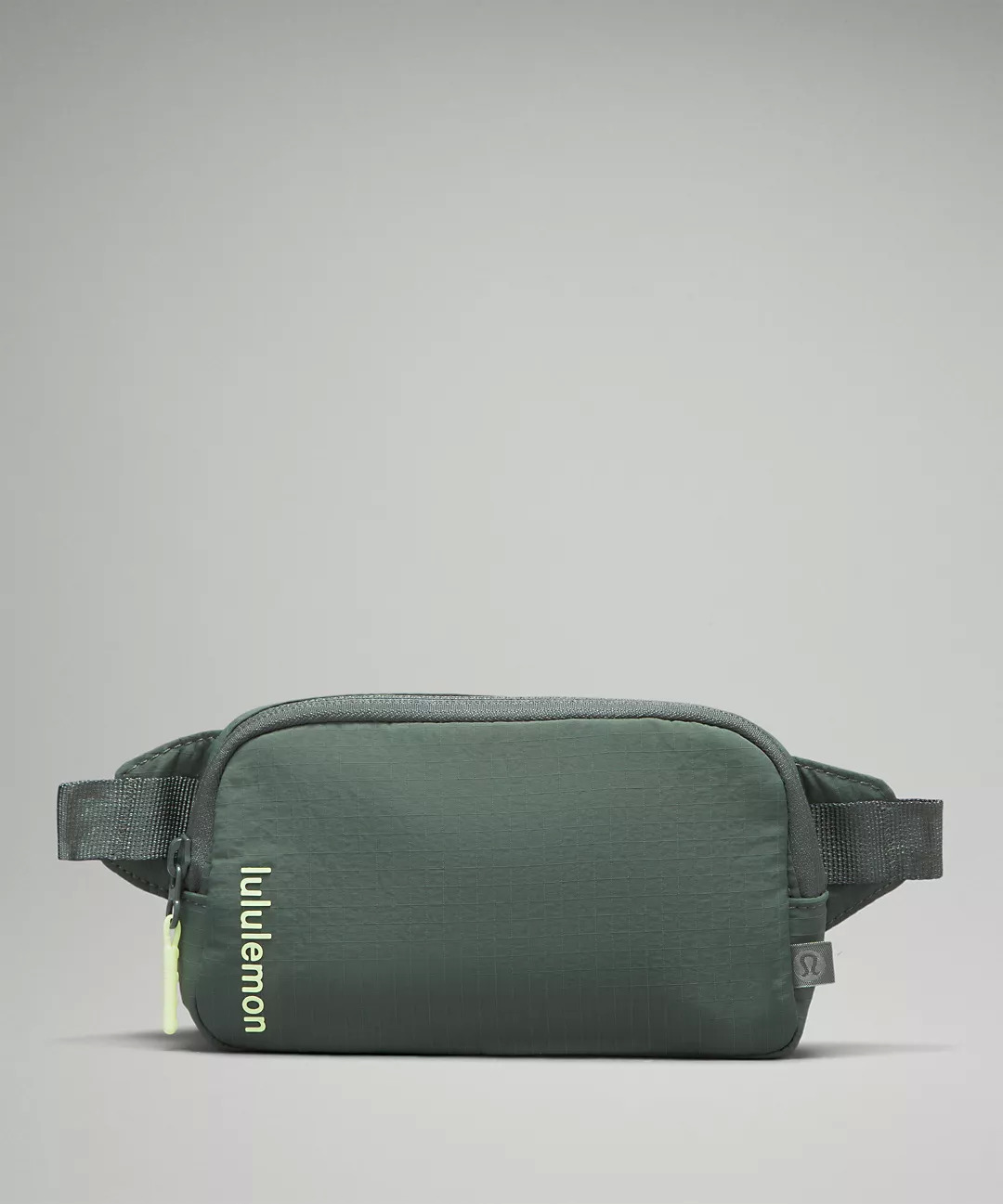 lululemon Mini Belt Bag (Dark Forest/Faded Zap or Vapor/Rhino Grey) 19